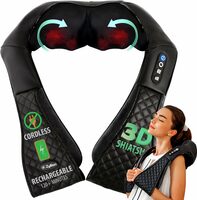 product small shiatsu 3d deep tissue back neck massager